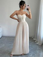 Combinaison décontractée sans manche