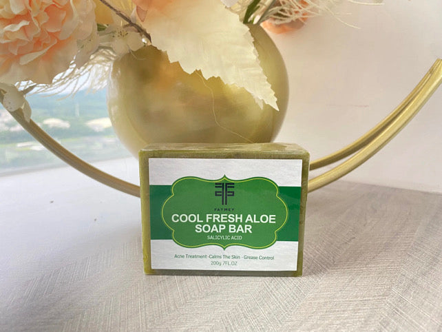 Natural aloe vera soap