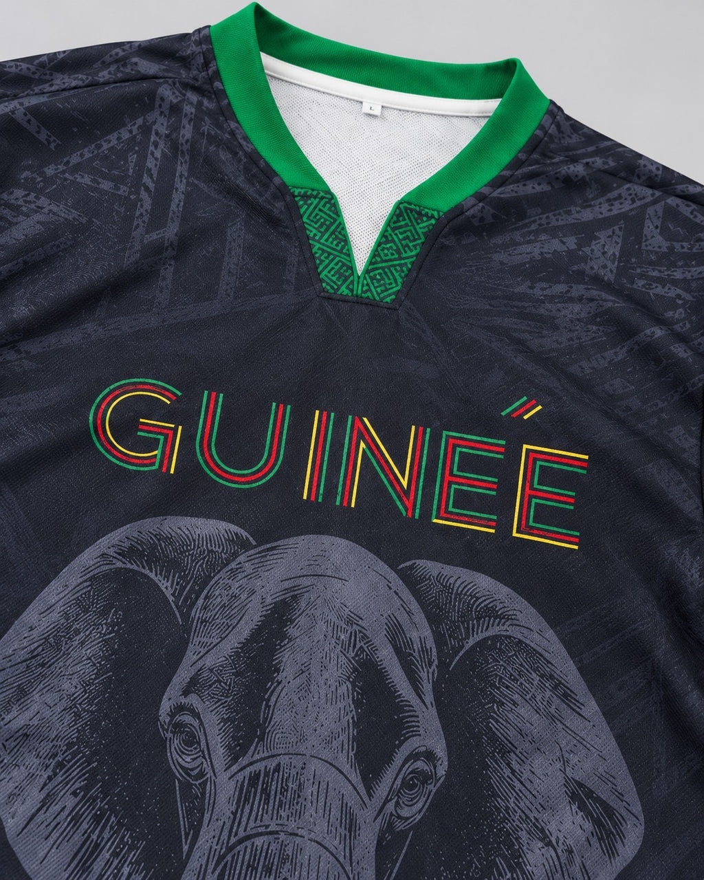 Maillot Guinée 224 – Édition Éléphant Noir
