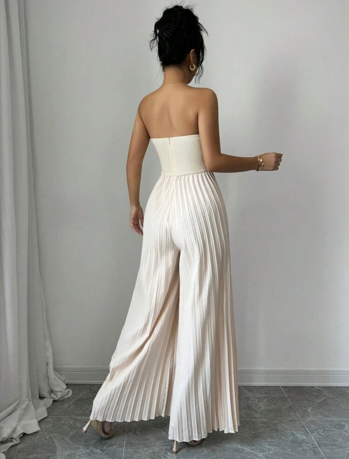 Combinaison décontractée sans manche