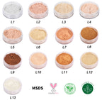 Éclat Naturel : Collection de Fonds de Teint en Poudre Minérale Luxe