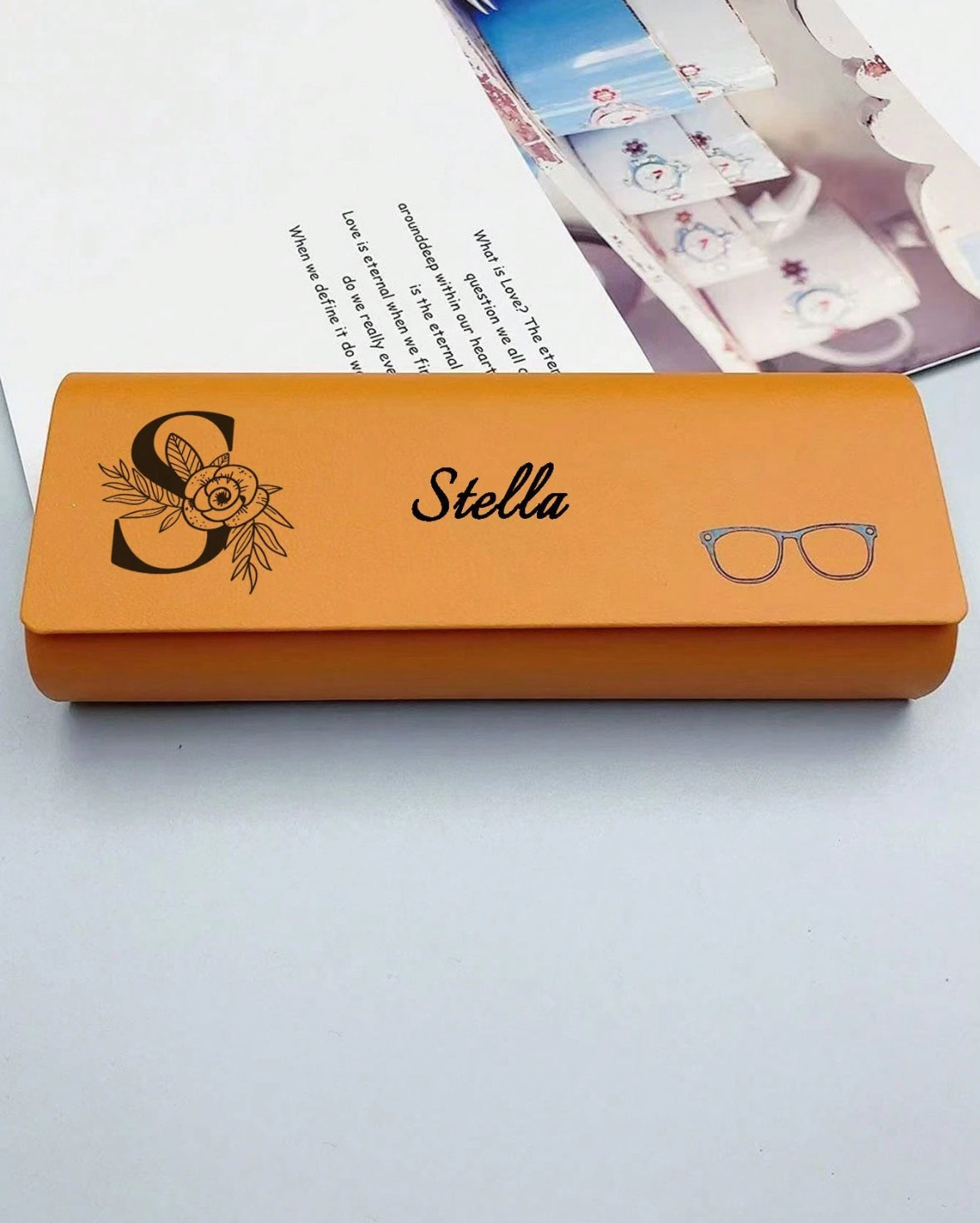 Étui lunettes personnalisés