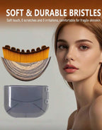 Brosse de Massage Visage et Cou en Bois – Rituel Spa & Détox