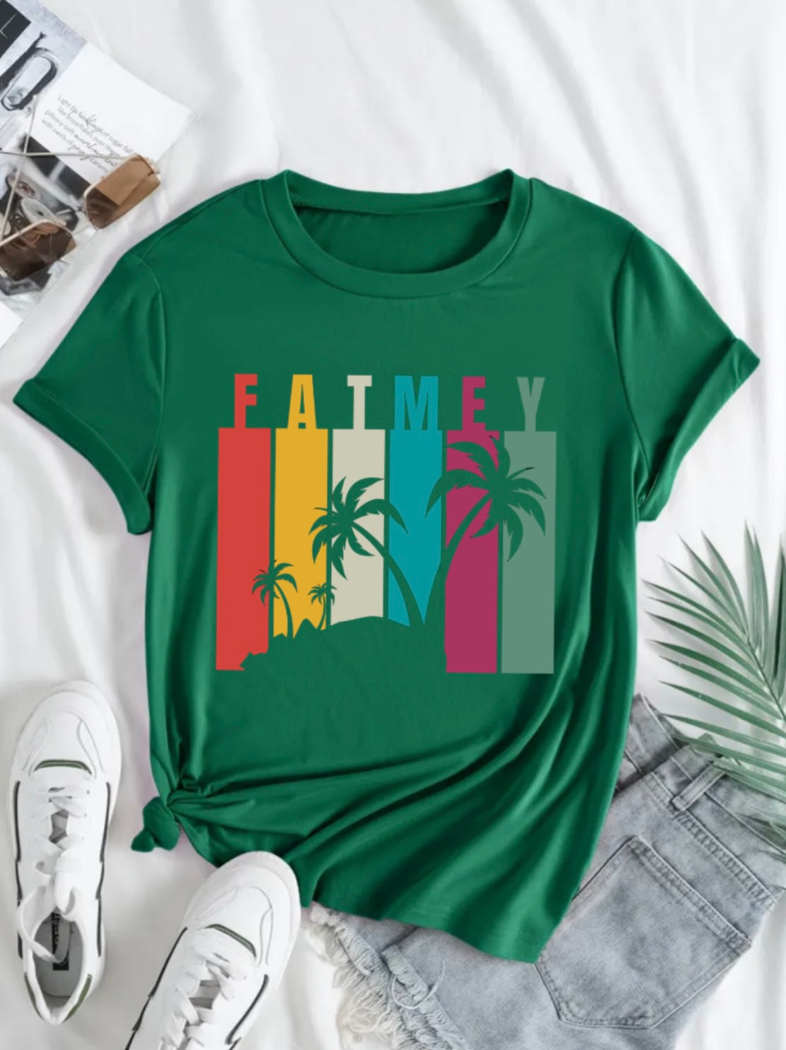 Évasion Tropicale – Collection de T-Shirts Fatmey