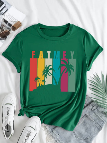 Évasion Tropicale – Collection de T-Shirts Fatmey