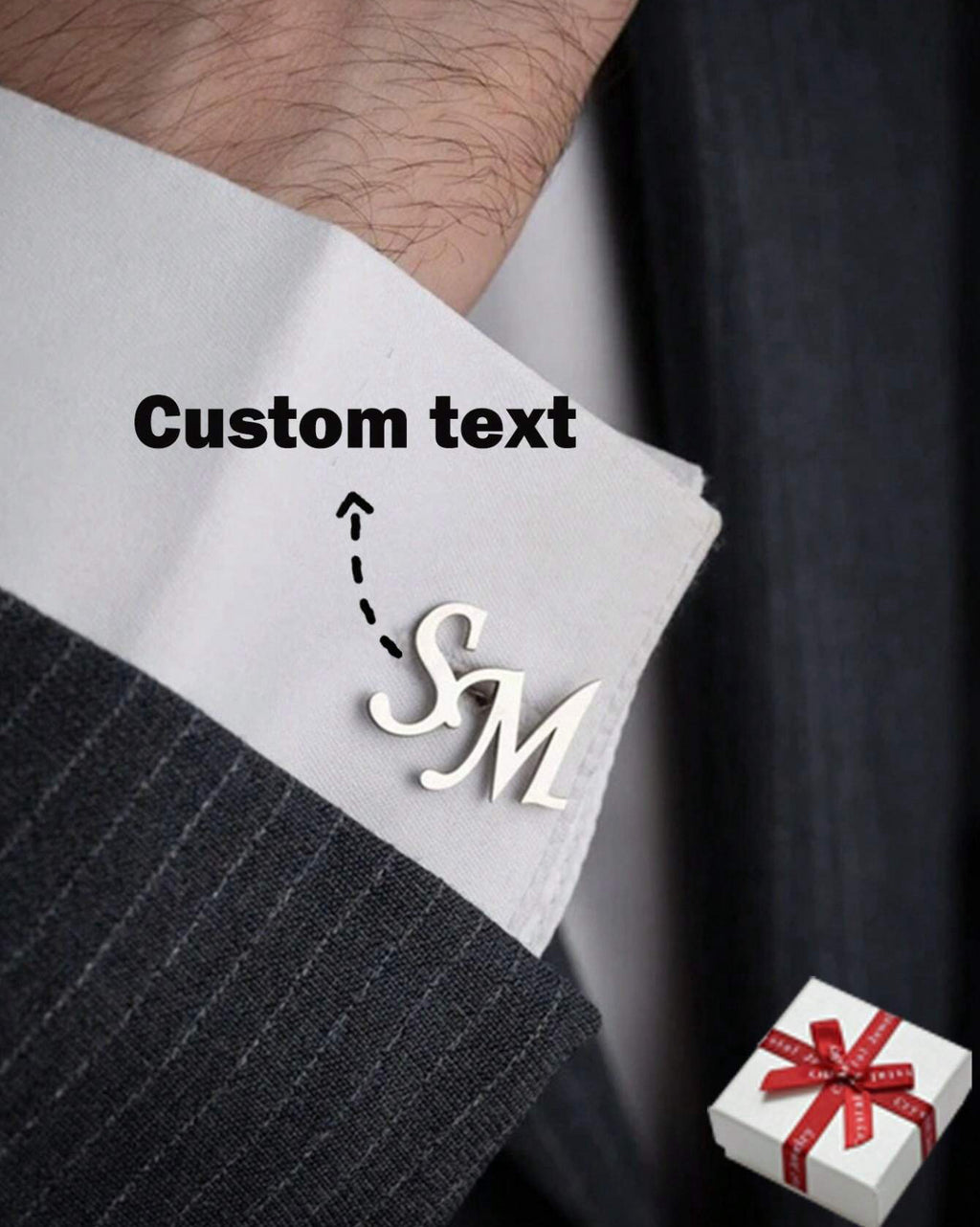 Boutons de Manchette Homme Personnalisés