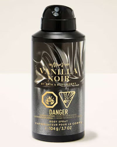 Bath & Body Works Vanilla Noir – Spray Corporel Homme 104 g