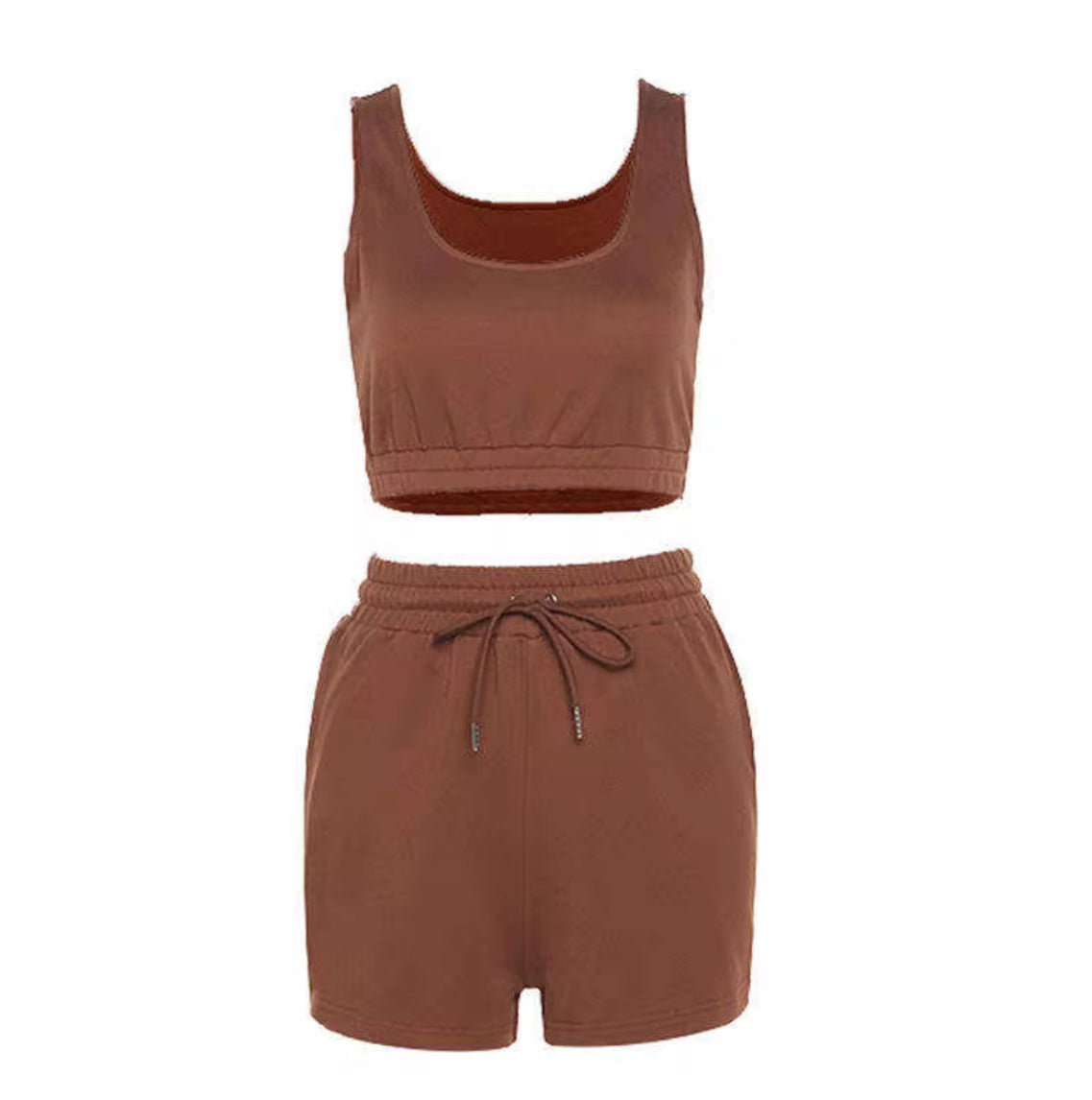 Ensemble Décontracté Femme – Top Court & Short