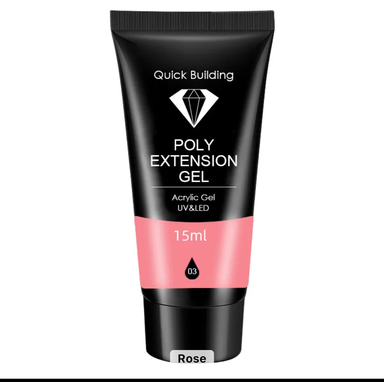 Gel Poly Extension – Manucure Professionnelle UV/LED (15 ml)