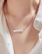 1pc Long Collier Amitié personnalisé