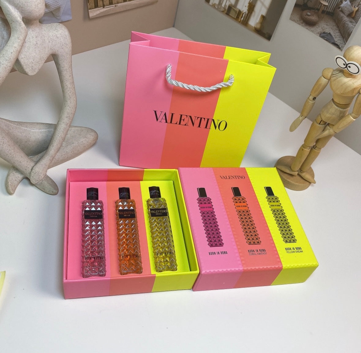 Coffret Parfum Born in Roma - Élégance et Raffinement