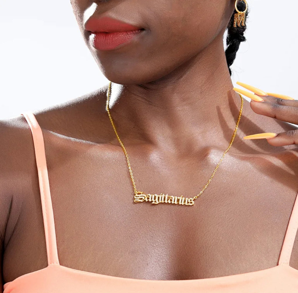 Collier Astrologique Zodiaque avec Cristaux