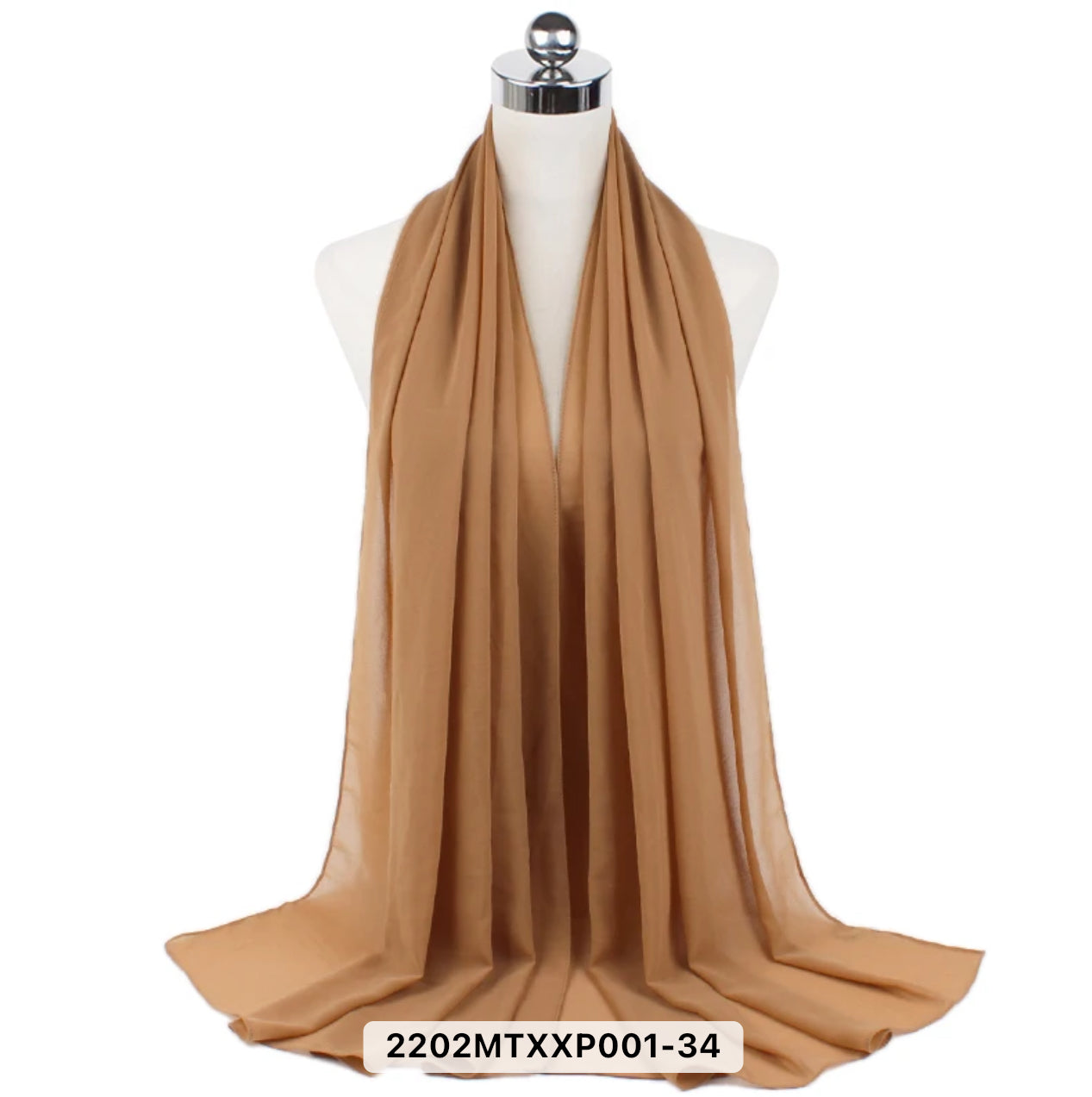 Hijab Mousseline de soie