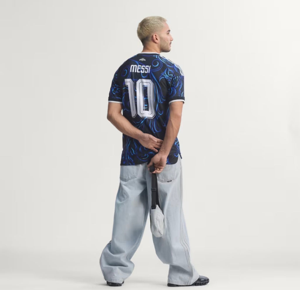 Argentina 26 Messi Authentic Jersey