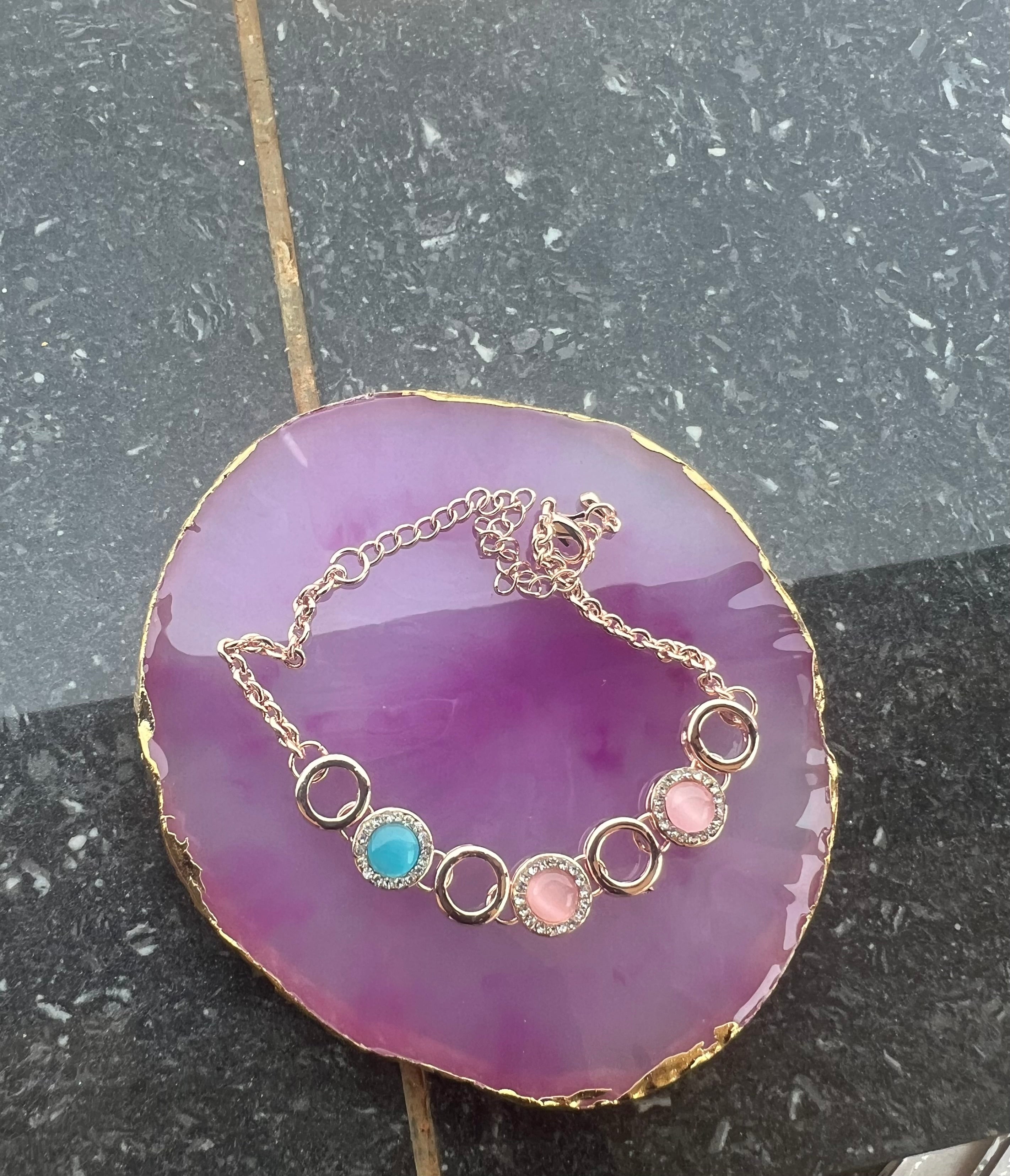 Bracelet fin pour femme colorés