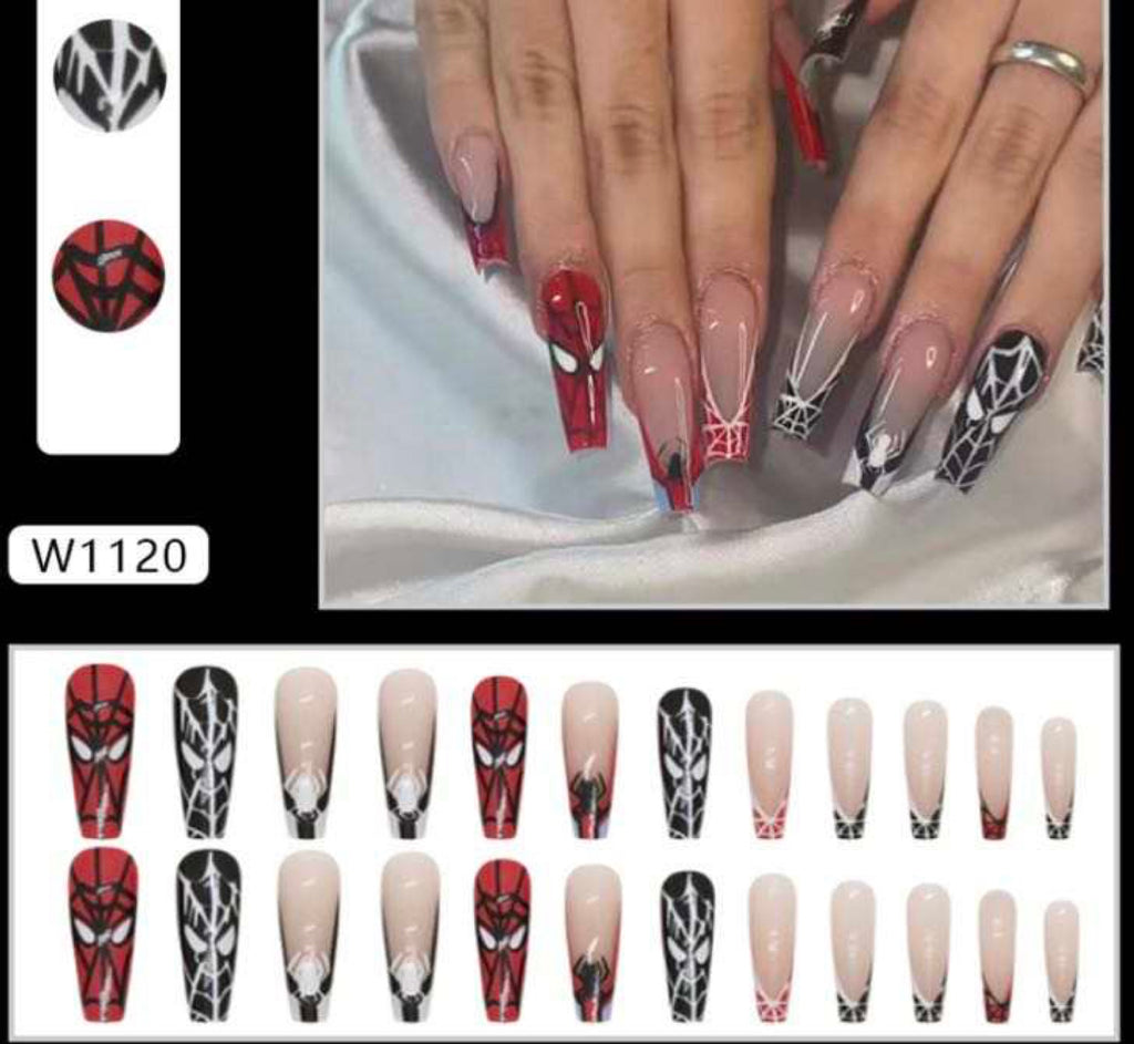 Faux Ongles Spider-Man