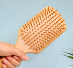 Brosse à cheveux en bambou