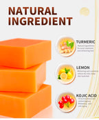 Savon naturel au Curcuma et à l’acide kojique