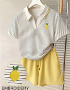 Ensemble Polo & Short Femme – 3 modèles