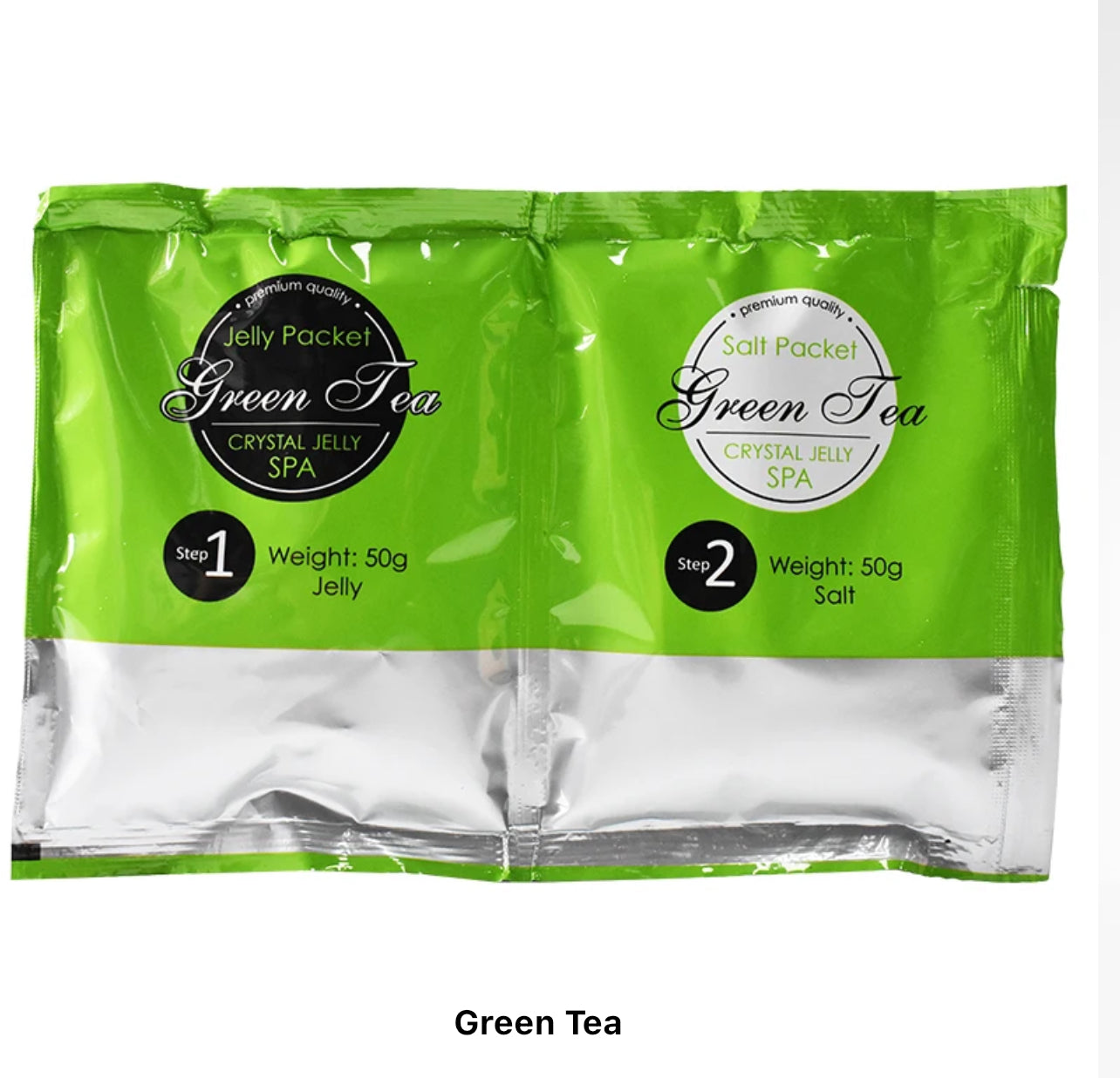 Spa de luxe pour les pieds Crystal Jelly - Thérapie aux sels naturels de la mer