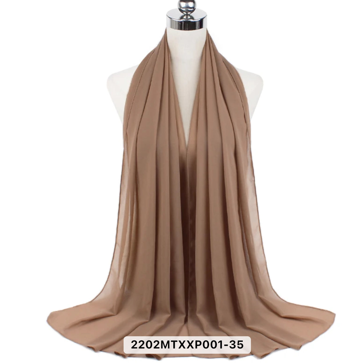 Hijab Mousseline de soie