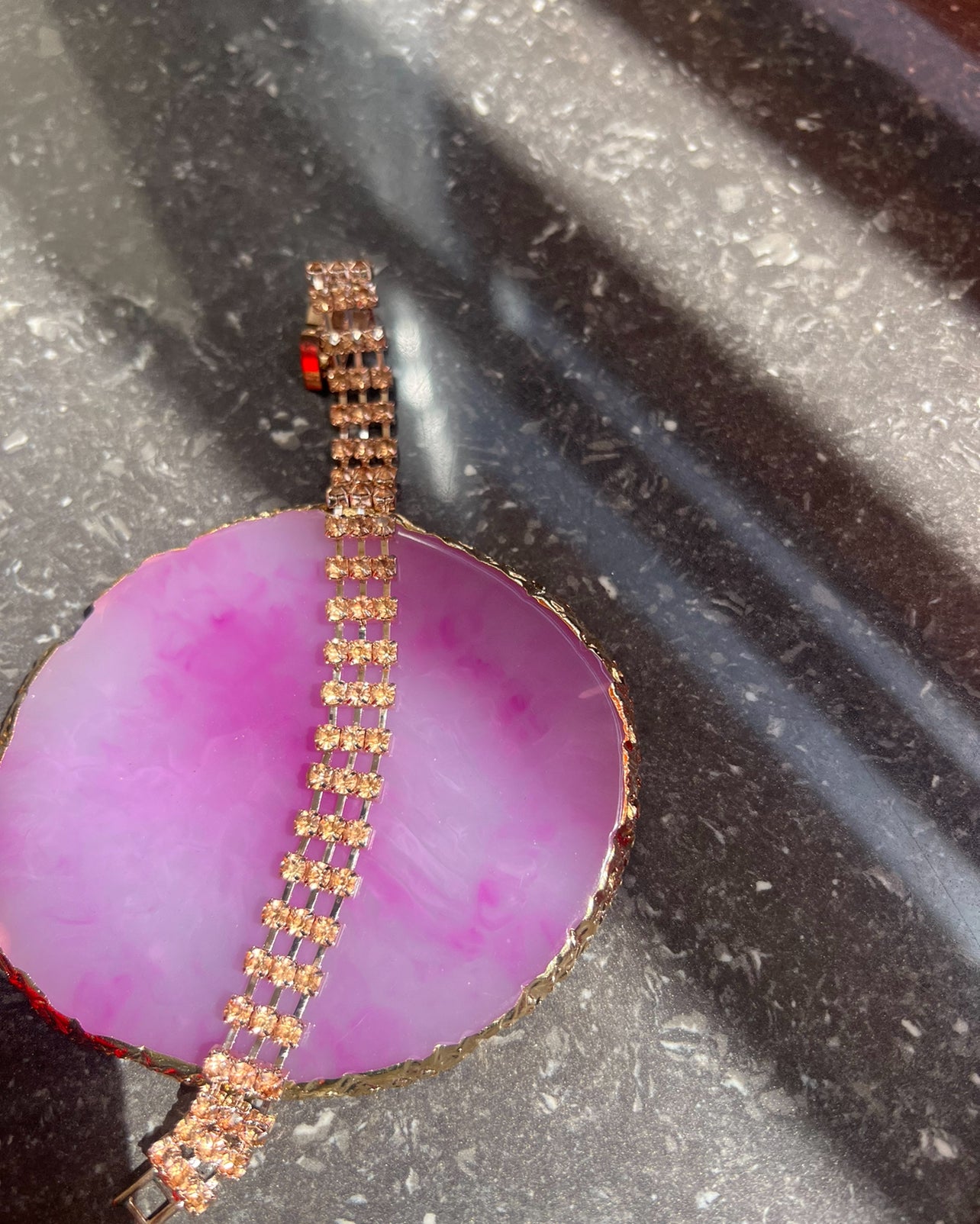 Bracelet Prestige en Cristal Rosé