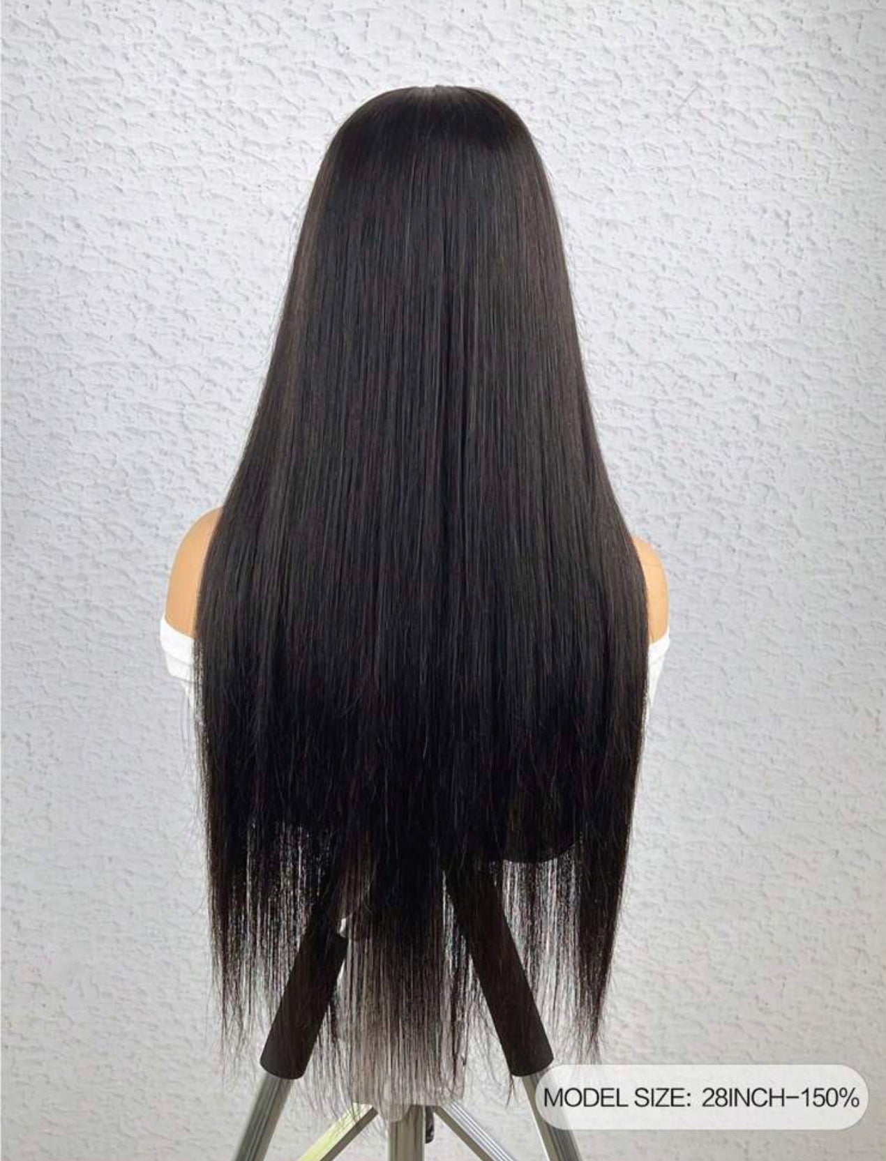 Straight human hair wig / Staight wig