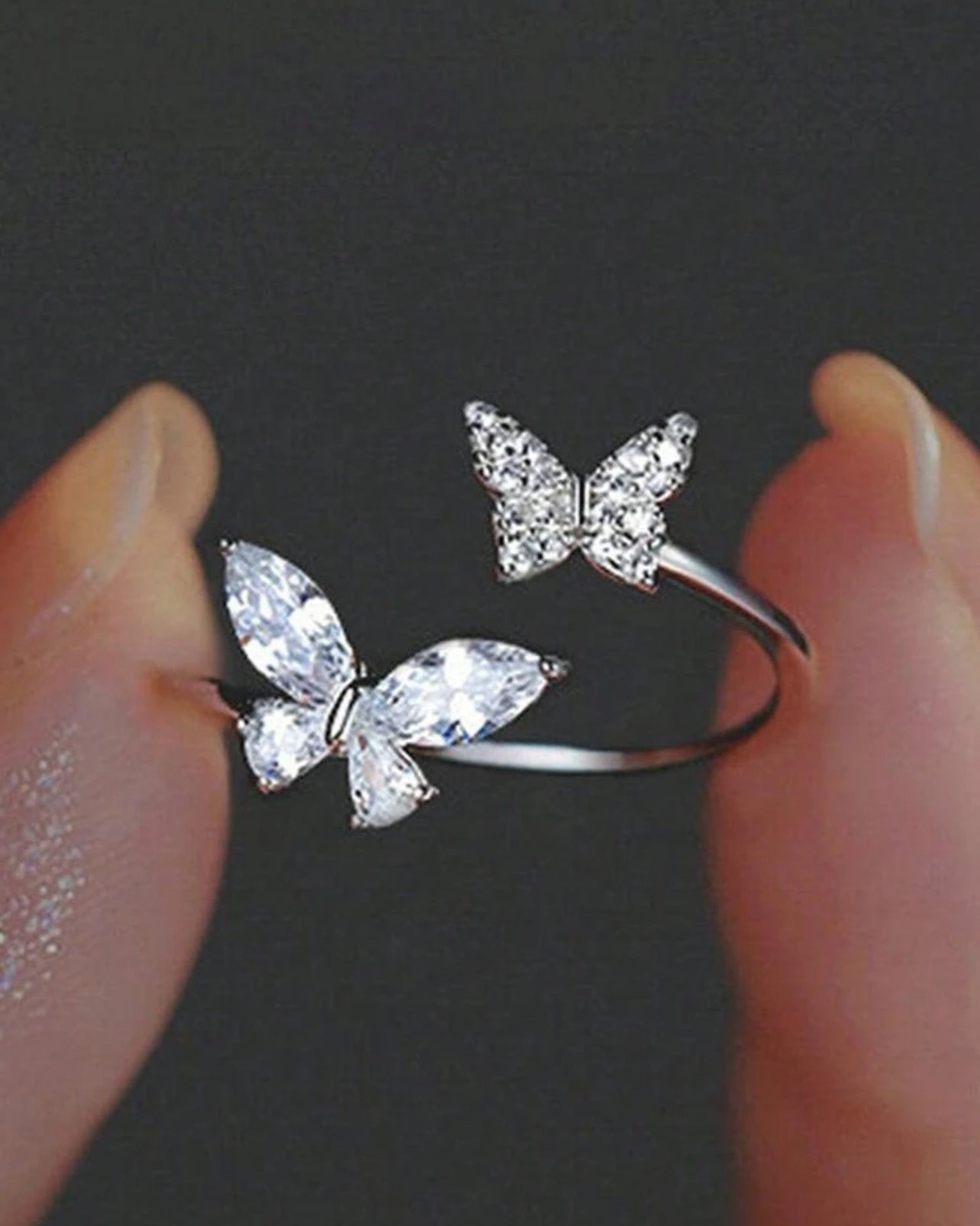 Bague papillon