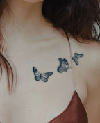 Tatouage Temporaire Papillons Élégants – Effet Semi-Permanent