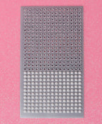 3D-Make-up mit Kunstperlen (Party)