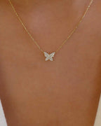 Mini butterfly necklace