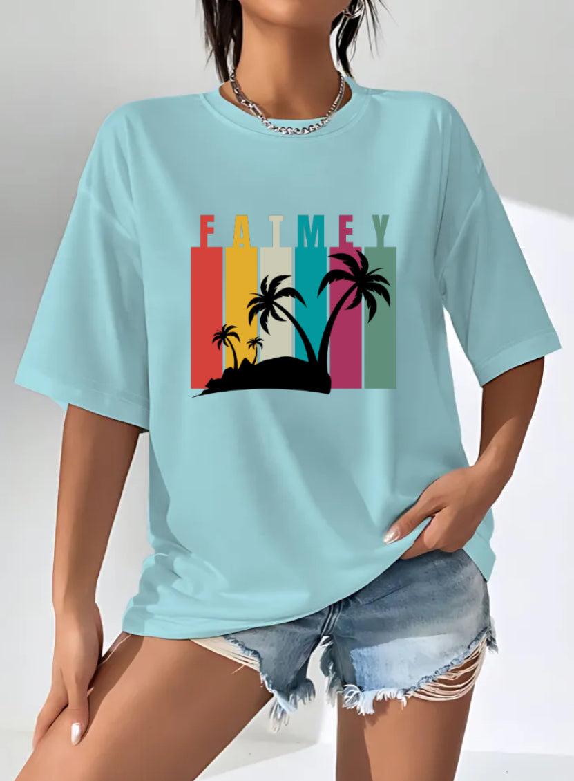 Évasion Tropicale – Collection Oversized Fatmey