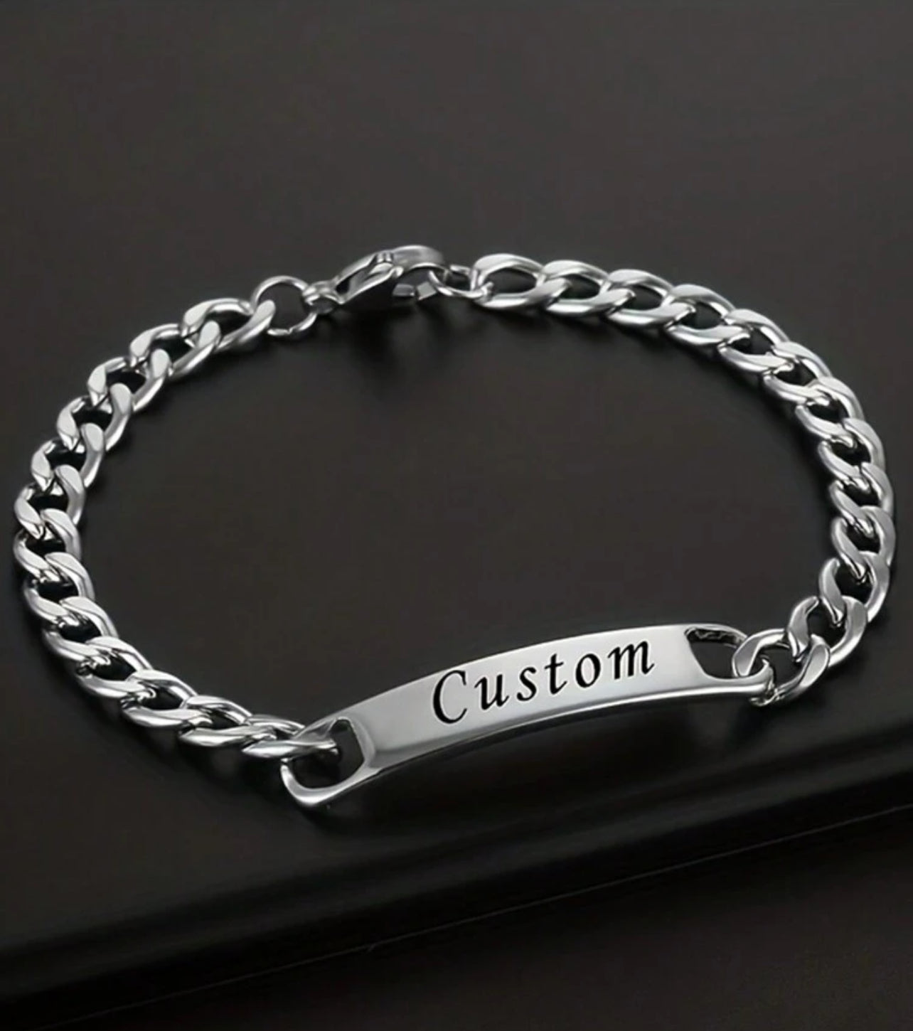 Bracelet de couple personnalisé