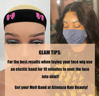 1 Pièce Bande De Perruque Élastiques