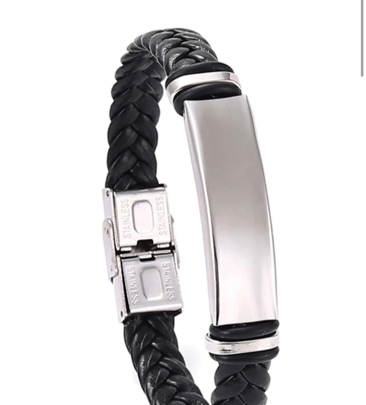 Bracelet Personnalisé en Cuir pour Homme