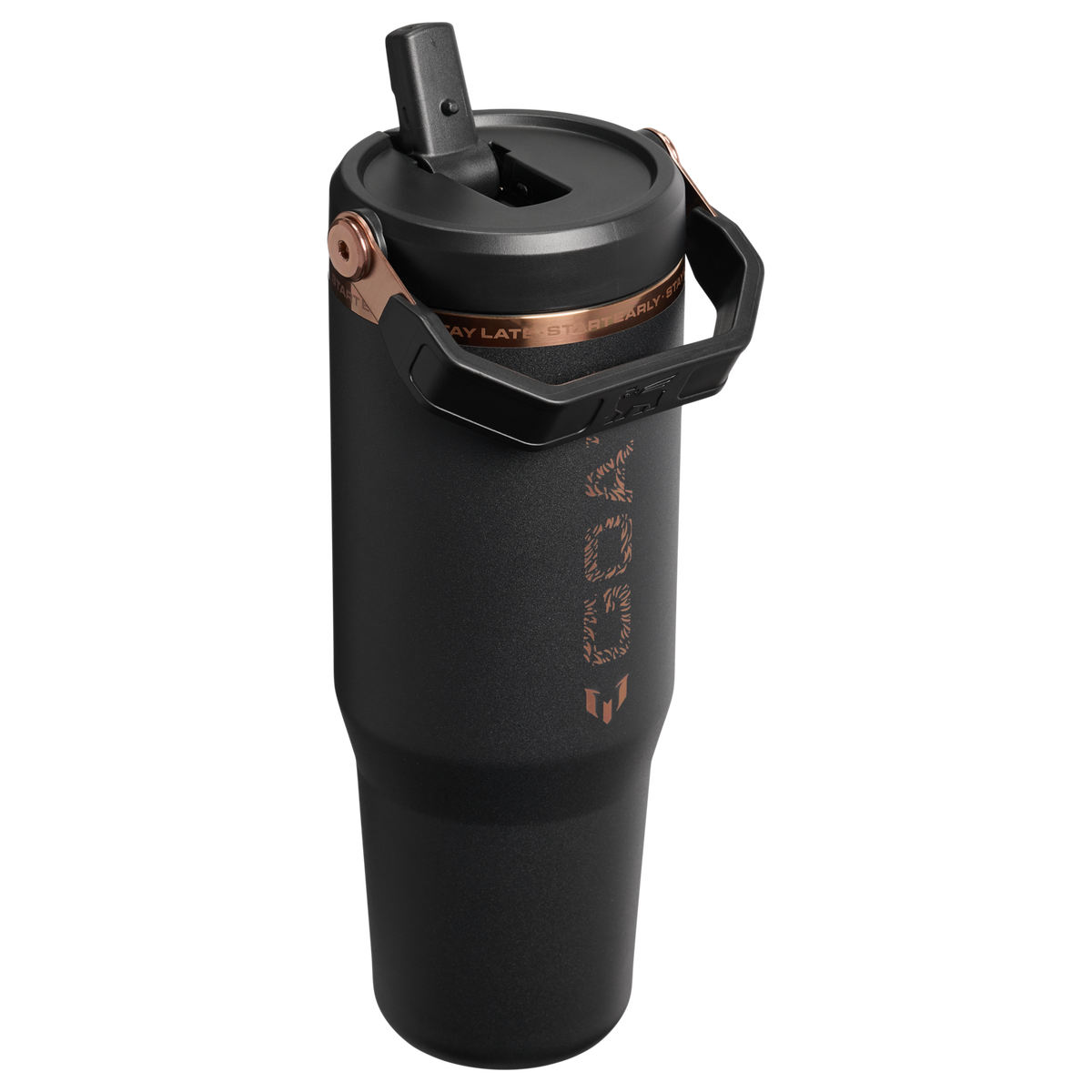 Gobelet isotherme Messi x Stanley IceFlow à paille rabattable – 0,89 L
