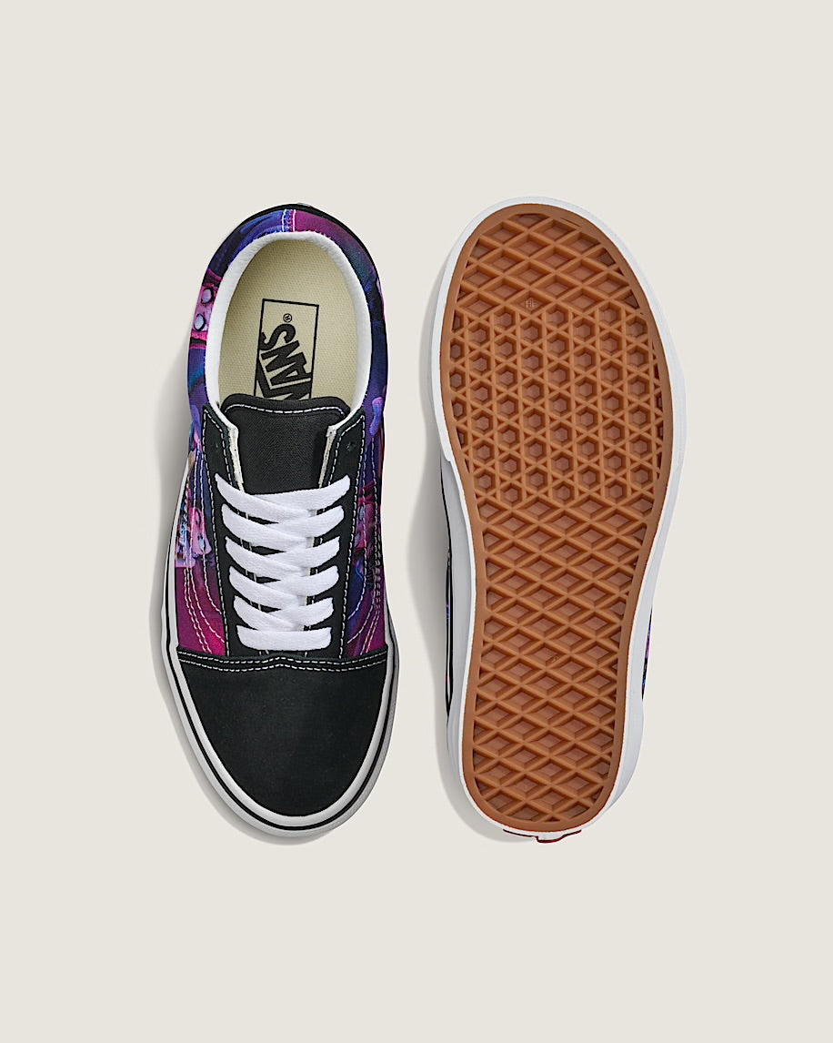 Vans Old Skool Enfant KPop Demon Hunters Noir & Violet
