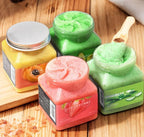 Gommage exfoliant pour le corps à base de plantes et de sel de mer