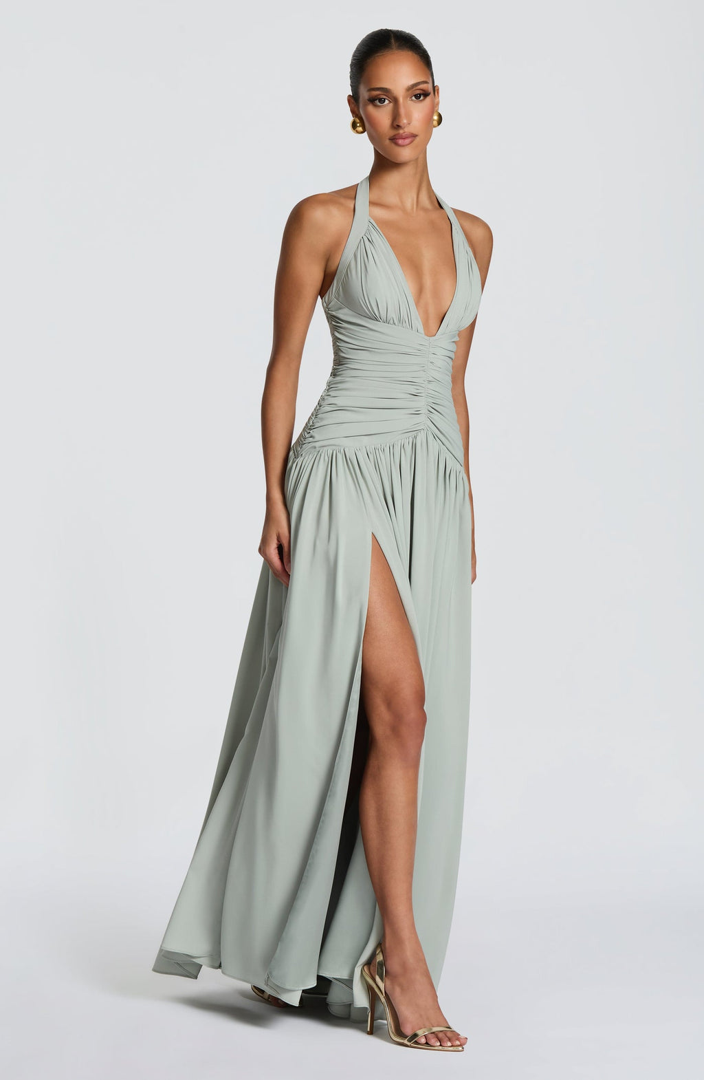 Robe Longue Amaris – Sauge