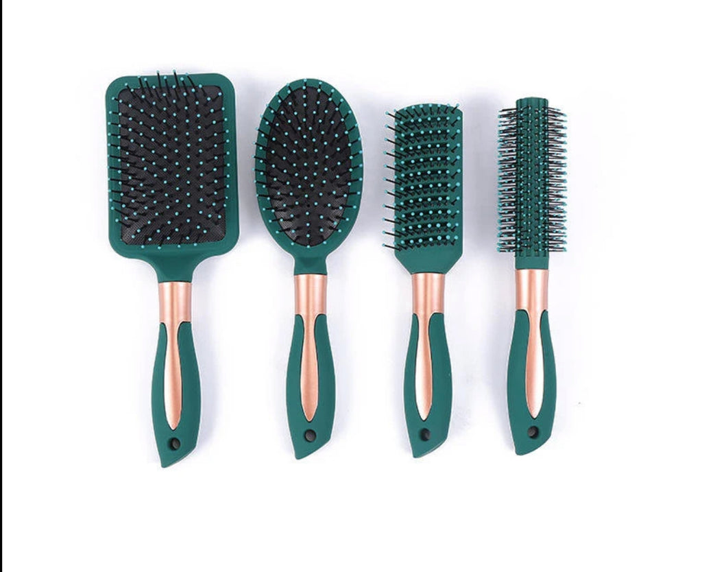 Ensemble de 4 Brosses à Cheveux