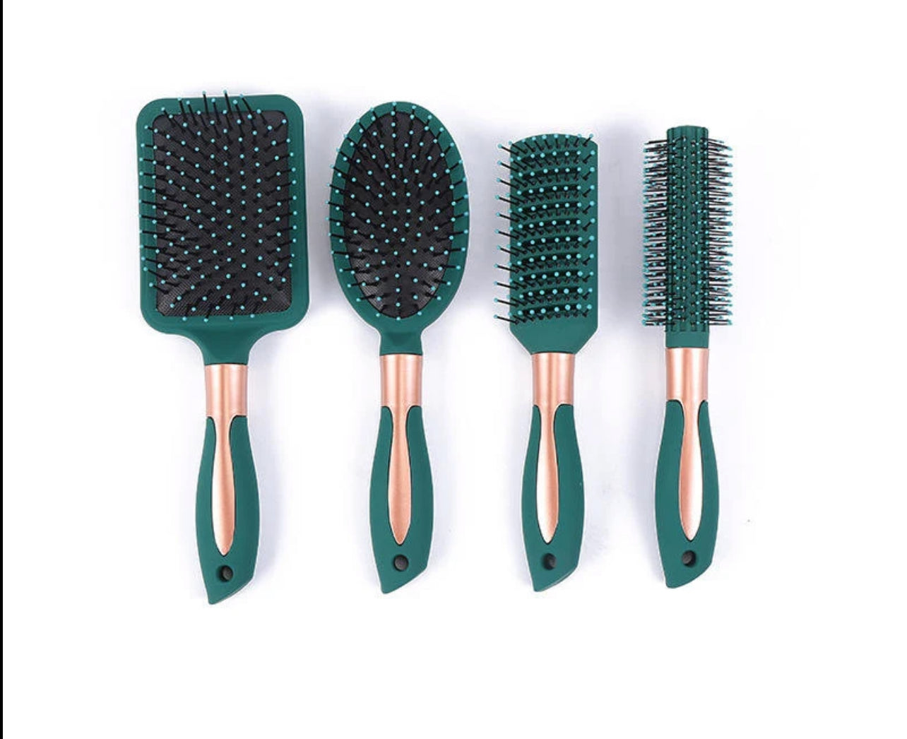 Ensemble 4 pièces Brosses à cheveux