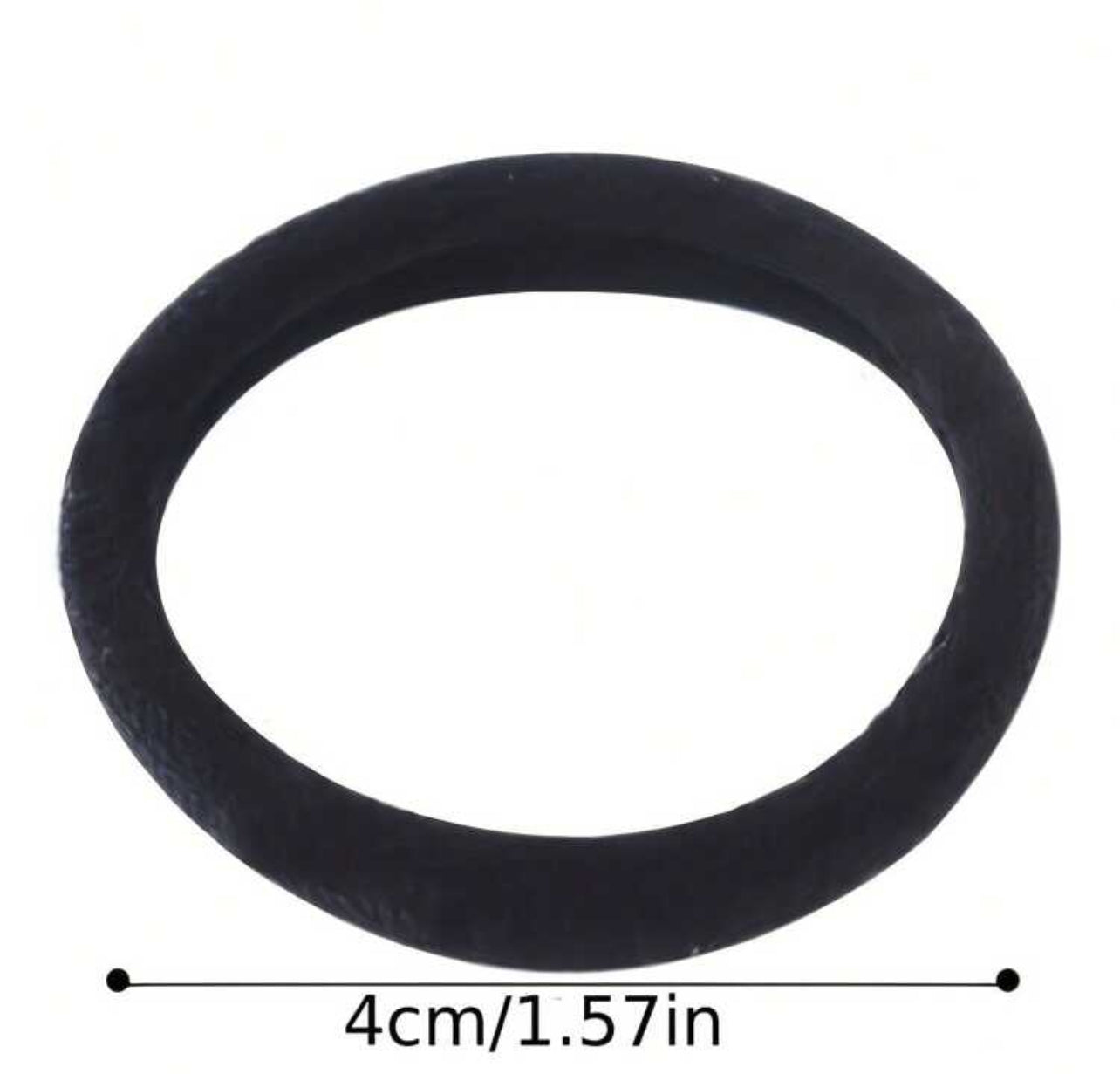 50pcs bandes de cheveux noires