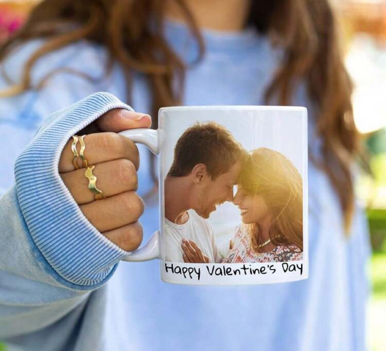 Tasse à café magique personnalisée