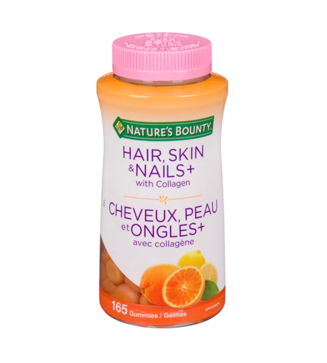Nature's Bounty gummies Cheveux Peau et Ongles + avec Collagène