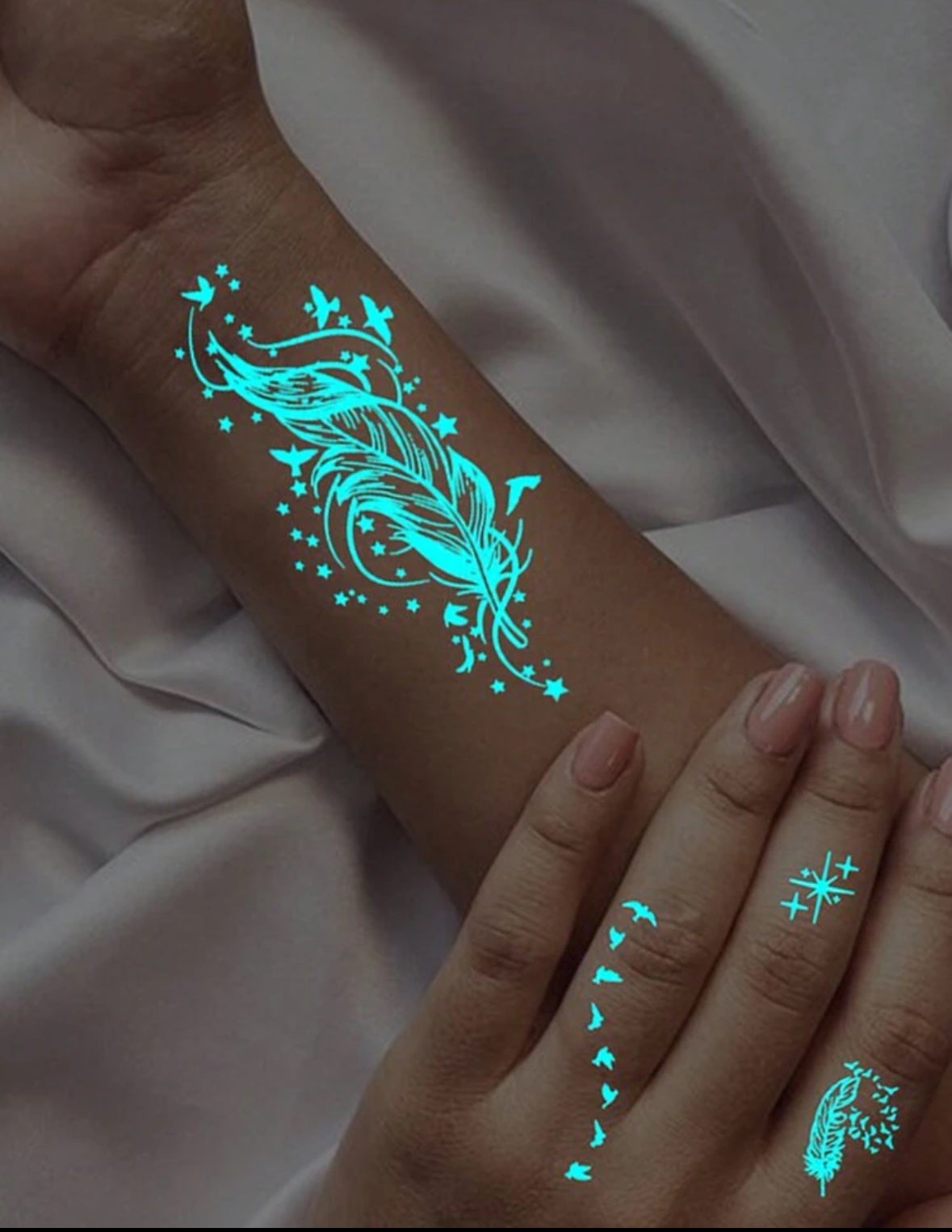 Tatouages Temporaires Lumineux & Réalistes – Style Unique et Tendance