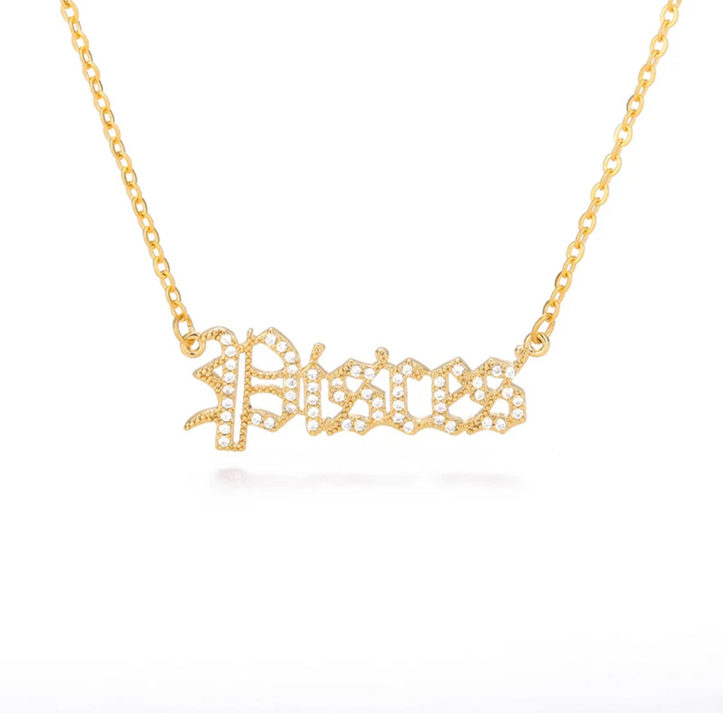 Collier Astrologique Zodiaque avec Cristaux