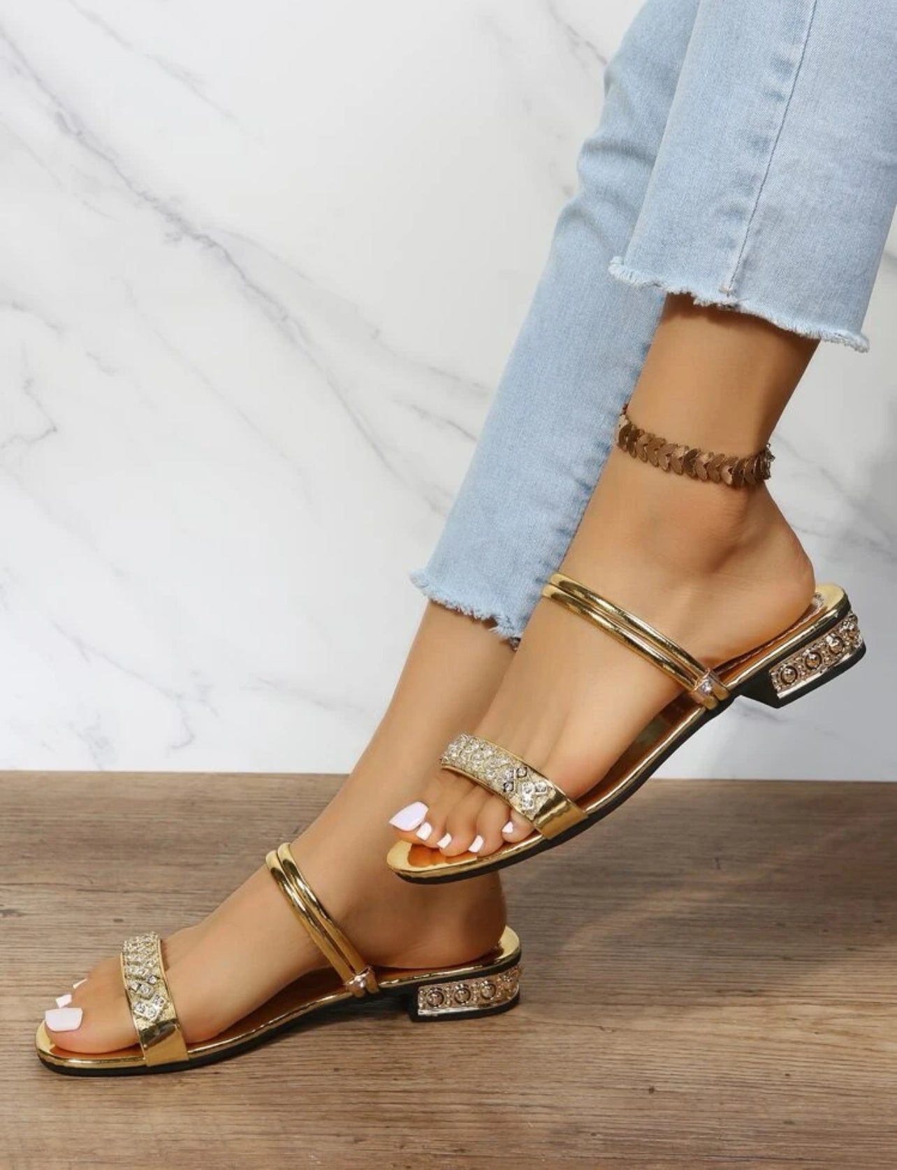 Sandales glamours