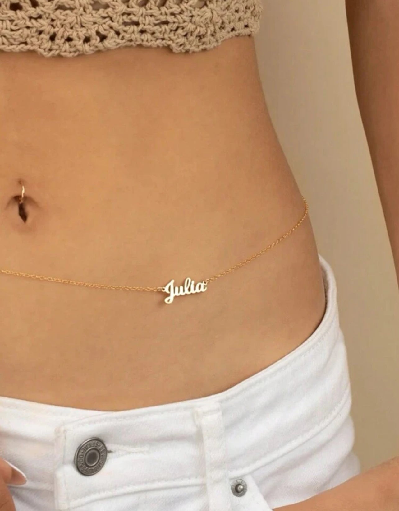 Chaîne de taille personnalisée