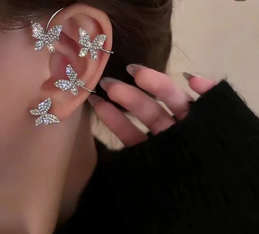 Boucle d’Oreille Papillon – 1 Pièce