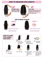 Perruque cheveux humains droite / Staight wig